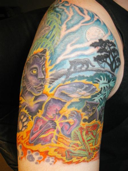 Tattoos - Panther - 62438